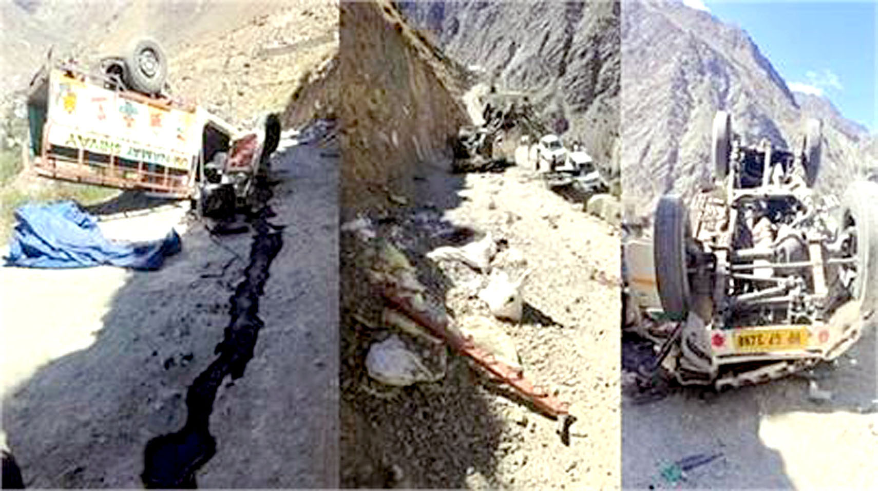 A painful road accident happened in Kinnaur, 3 women died